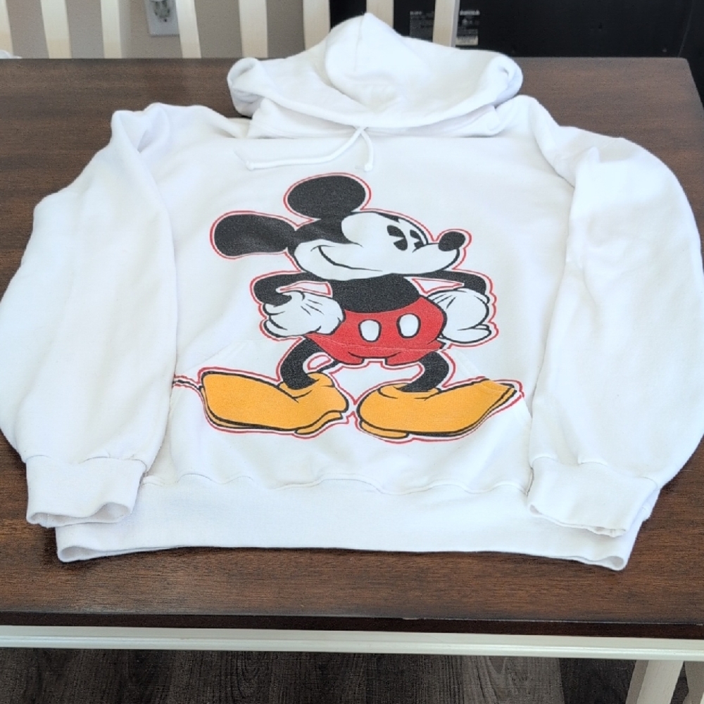 Pullover Mickey Mouse Hoodie With Kangaroo Pockets ❤️